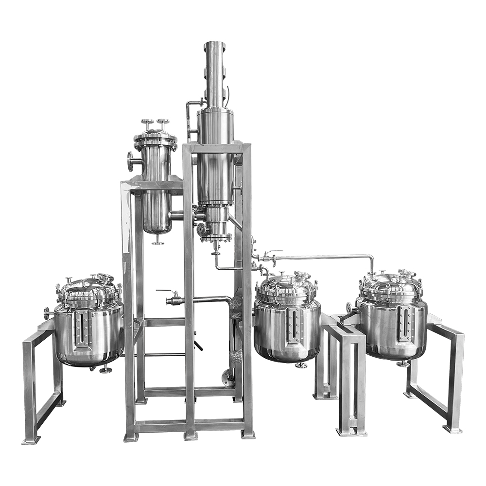 Industrial commercial short-range film molecular distillation evaporator system vacuum molecular distillation equipment